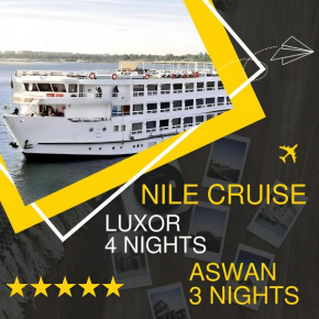 NILE CRUISE ROYAL QUEEN I Every Saturday from Luxor 4 nights, and every Wednesday from ASWAN 3 nights